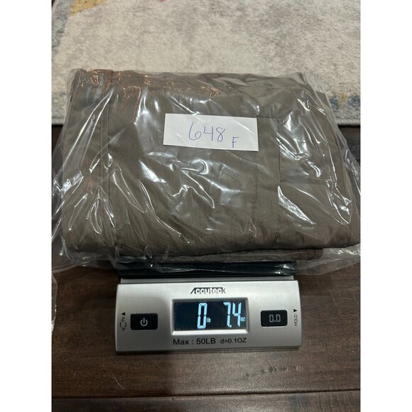 Barbara Lebek Womens Sleeveless Taupe Lightweight Puffer Vest Size 8 Outdoor - Picture 11 of 11